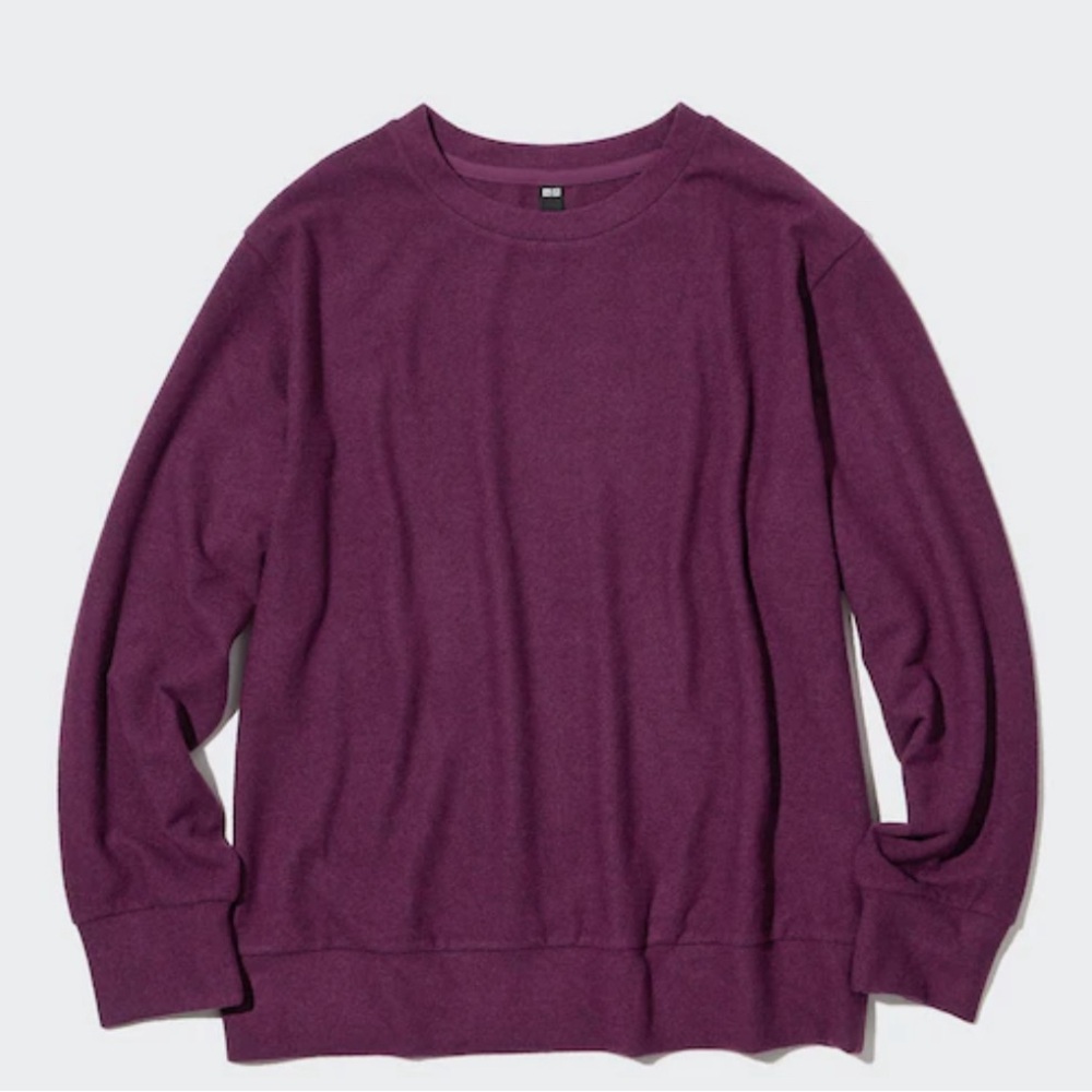 Uniqlo Soft fleece crewneck pullover